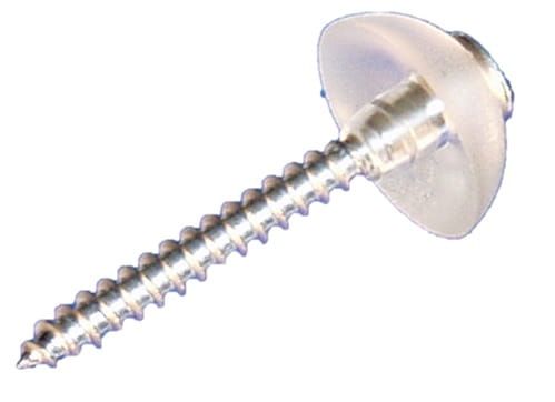 Śruby ocynkowane z podkładką V2A  - 20 szt.