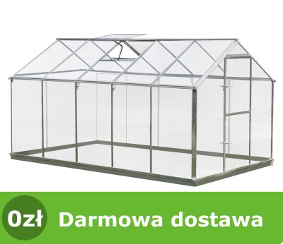 Szklarnia Gutta Alu Typ F5 - 2,3 m  x 3,73 m 