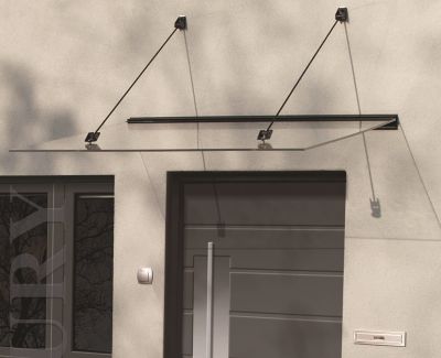 Lazur Akryl 150 x 97 x 20 cm - Antracyt 