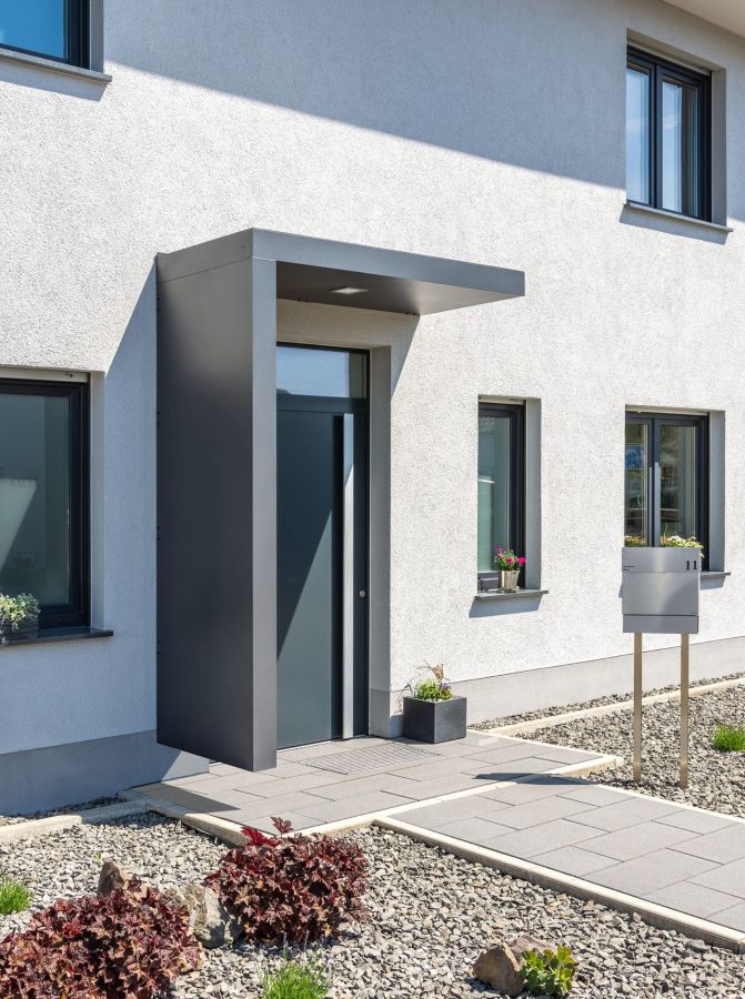 Gutta BS Plus 160 x 90 x 14,5 cm z panelem bocznym z lewej strony - Antracyt