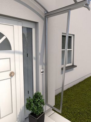 Ścianka boczna B1 Akryl - Efekt stali 