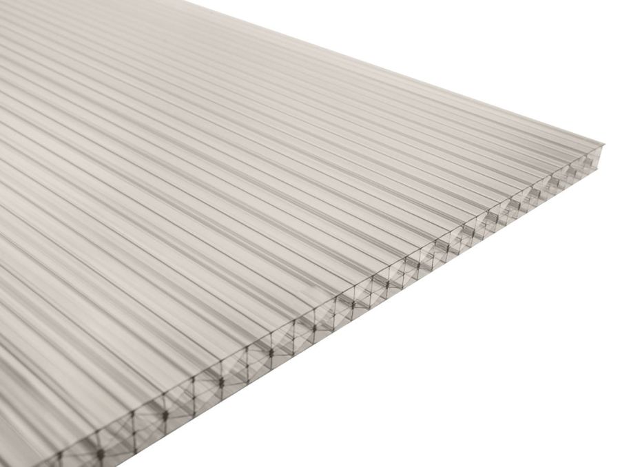 Płyta komorowa PC 16 mm brąz 2100X4000 mm