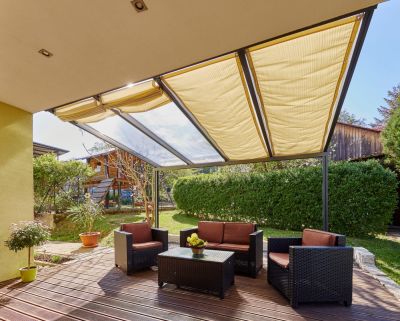 Osłona cieniująca do tarasu 1155 x 3900 mm