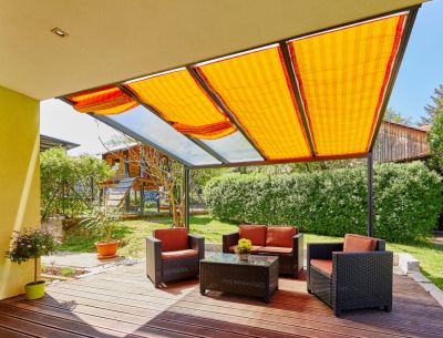 Osłona cieniująca do tarasu 945 x 2900 mm