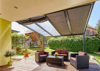 Osłona cieniująca do tarasu 945 x 3900 mm