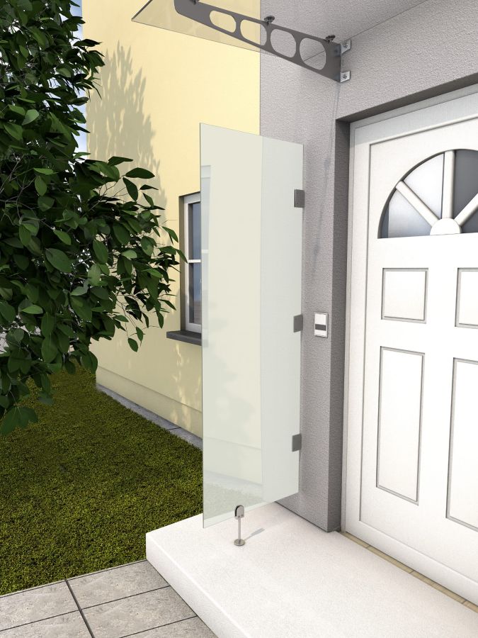 Ścianka boczna HD szkło ESG - Mrożone