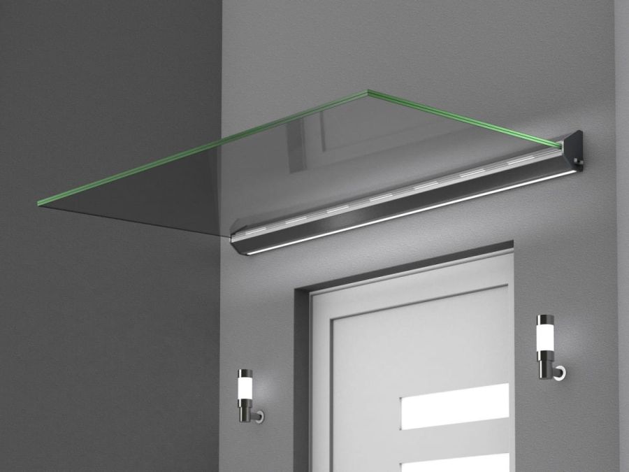 Gutta HD LED szkło laminowane 160 x 93,5 x 13,5 cm