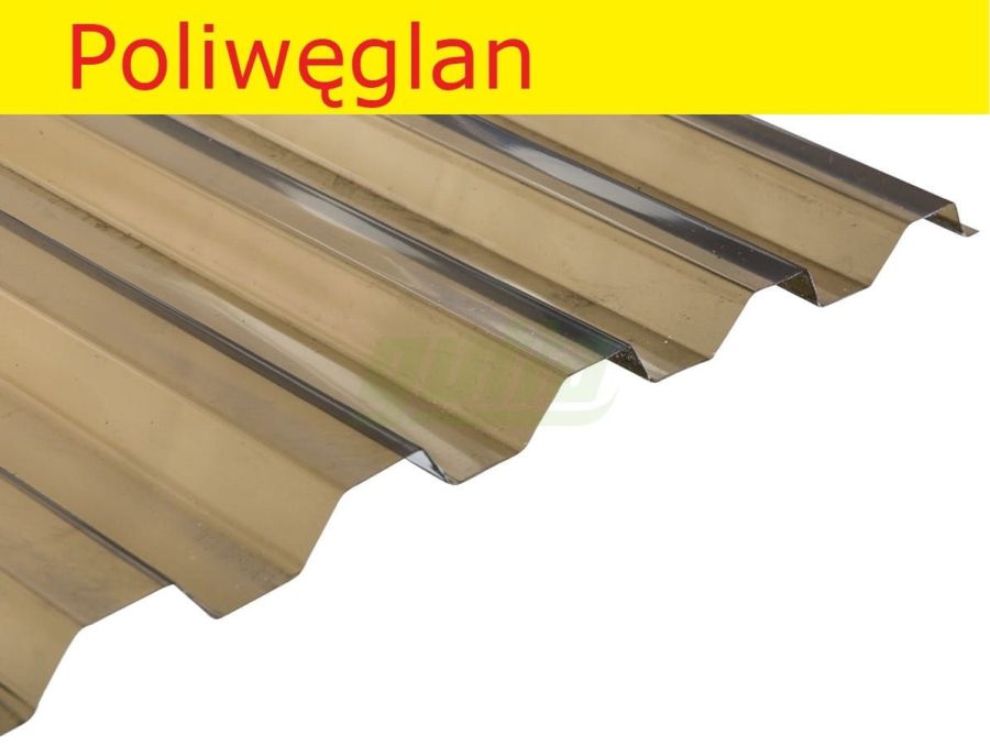 Płyta PC Trapez gradoodporna 2000 x 1026 mm - dymiona