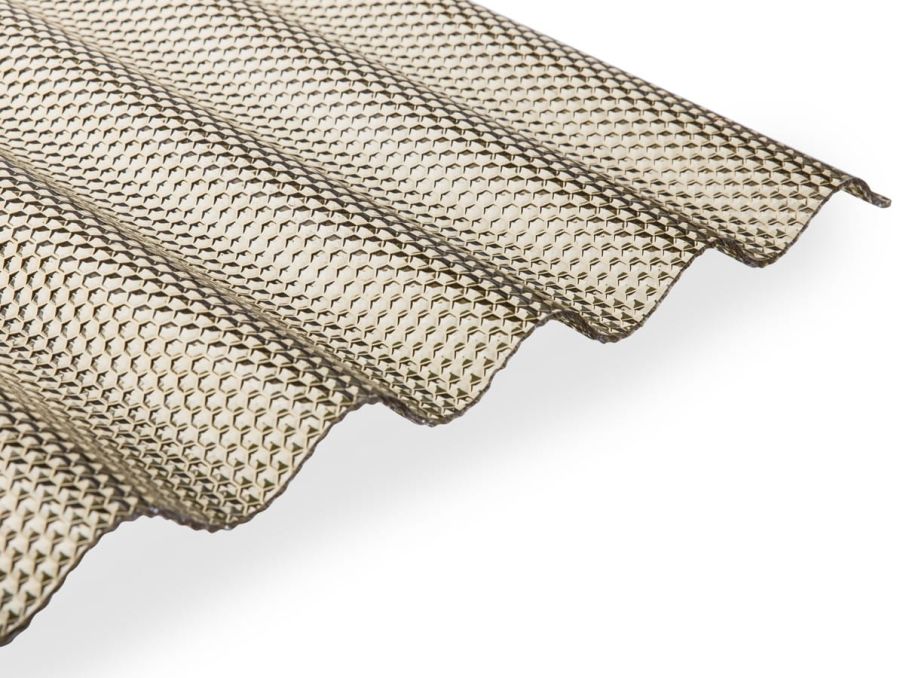 Płyta Guttacryl 3 mm Wabe 2000 x 1045 mm dymiona