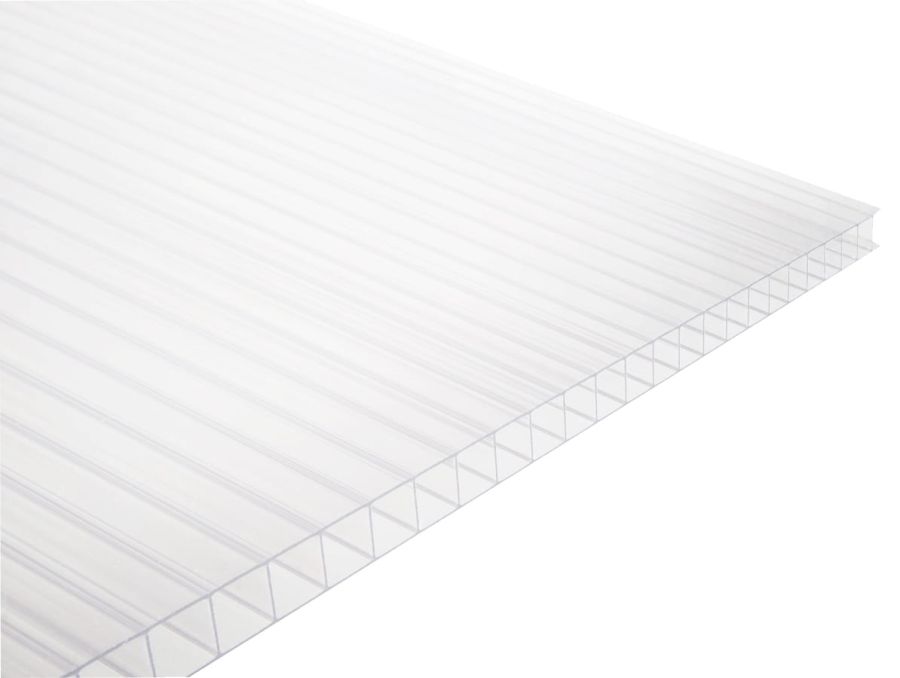 Płyta komorowa PC 10 mm mleczna 2100X6000 mm