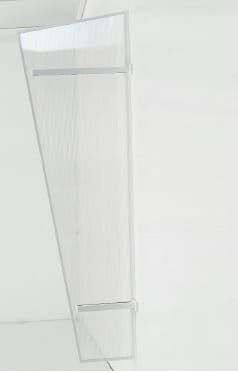 Ścianka uniwersalna biała 185x59x31 cm