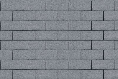 Gont bitumiczny prostokąt GUTTATEC (3 m²/op) - szary