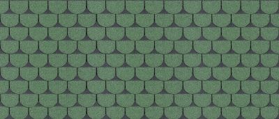 Gont bitumiczny karpiówka GUTTATEC (3 m²/op) - zielony