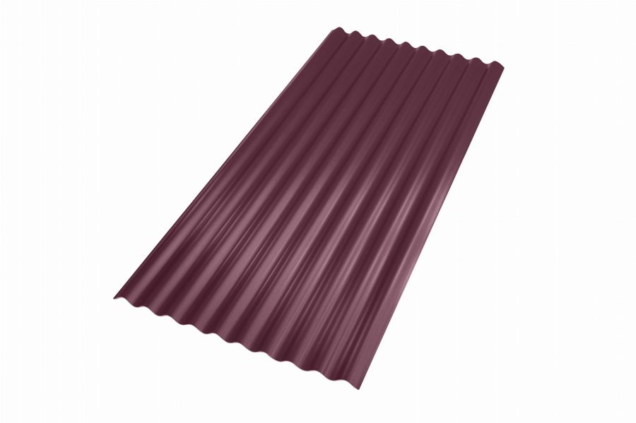 Płyta falista Guttapral EVO czerwony 2000x950mm 3mm