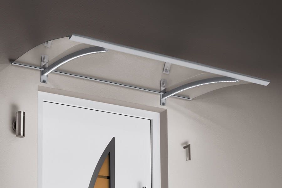 Gutta SWING LED 150 x 90 x 22 cm - Efekt stali